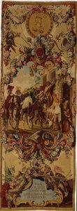 Regence Gobelins wandtapijt met het verhaal van Don Quichot