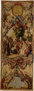 Regence Gobelins wandtapijt met het verhaal van Don Quichot, 1717-18 door French School