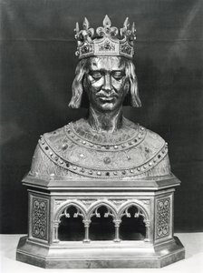 Reliekschrijn van St. Louis (1214-70) (verguld zilver)
