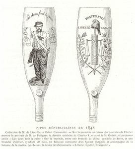 Republikeinse pijpen, Revolutie van 1848, Frankrijk door French School