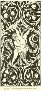 Keerzijde van een Italiaanse tarotkaart