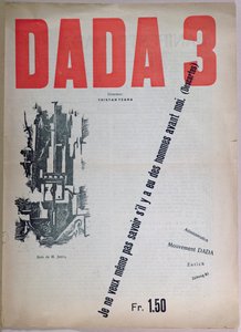 Revue Dada nr. 3, december 1918 door French School