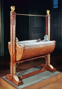 Schommelwieg van de koning van Rome, uit Saint-Cloud, 1811-15 (iep)