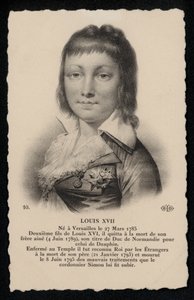 Koning Lodewijk XVII door French School