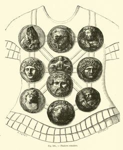 Romeinse phalerae door French School