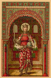 Heilige Ferdinandus van Castilië door French School