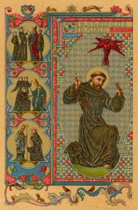 Heilige Franciscus van Assisi door French School
