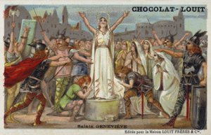 Sint Genoveva door French School