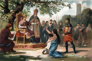 Saint Louis (Louis IX) door French School