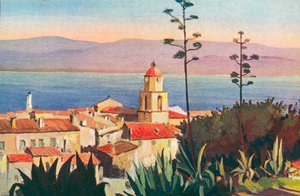 Saint Tropez: Uitzicht op de golf door French School