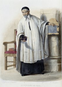Saint Vincent de Paul - in "Le Plutarque francais", ed. Mennechet
