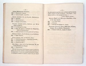 Salon des Refuses catalogusvermelding voor Whistlers Dame Blanche (Symphony in White No.1: The White Girl) 1863 door French School