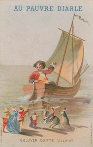 Scène uit Gullivers Reizen
