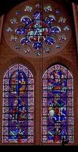 Scènes uit het leven van St. Martinus; schenker - Thibault VI, Graaf van Chartres door French School