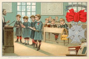 Kruis van de schooljongen