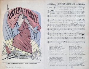 Bladmuziek voor het lied L