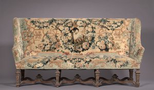 Bank, fabrikant Savonnerie Fabriek, voor 1717