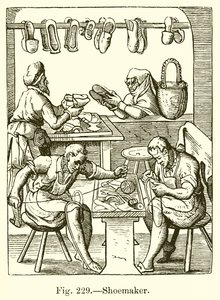 Schoenmaker door French School