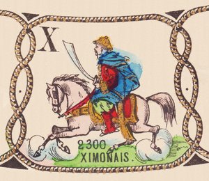 Simonais, rond 1860