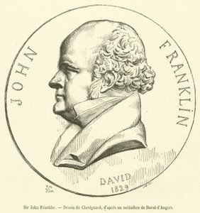 Sir John Franklin door French School