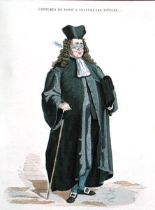 Advocaat in 1725, uit 