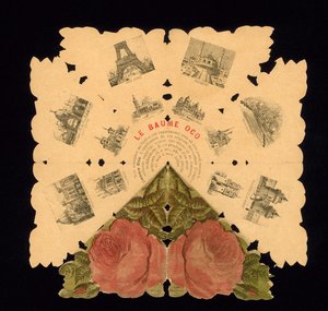 Souvenir van de Exposition Universelle 1889, Parijs, Frankrijk