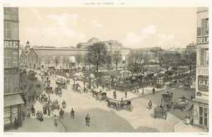 Plein van de Tempel, 1881