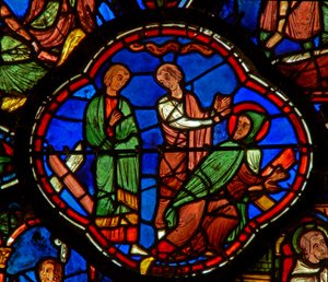 St. Antonius op de grond door French School