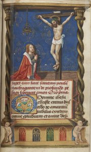 St. Bridget voor het kruis