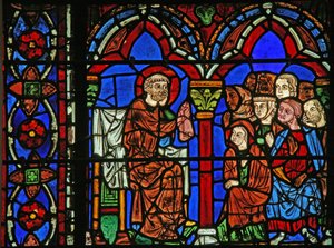 St. Cheron raam: prediking