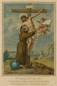 Sint Franciscus van Assisi door French School