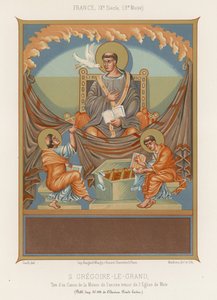 Sint Gregorius de Grote door French School