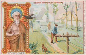 St. Paulus en touwslagers door French School