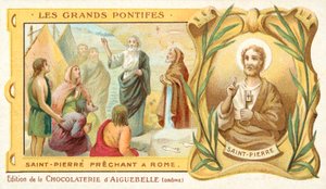 St. Petrus predikt in Rome