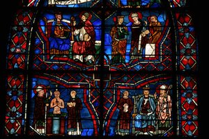 St. Remi doopt koning Clovis door French School