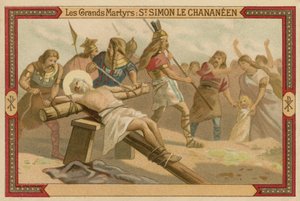 Sint Simon de Kanaäniet door French School