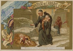 St. Vincent de Paul, kinderen oprapend