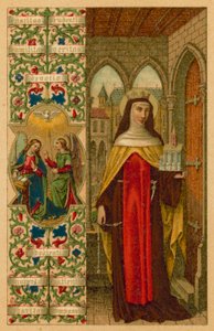 Heilige Johanna van Valois door French School