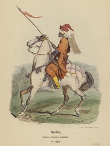 Stradiot, Albanese Hulptroepen Cavalerie, XVIe Eeuw door French School