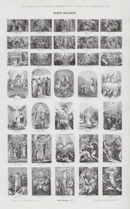 Religieuze Onderwerpen (gravure) door French School