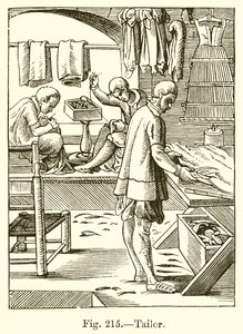 Kleermaker door French School