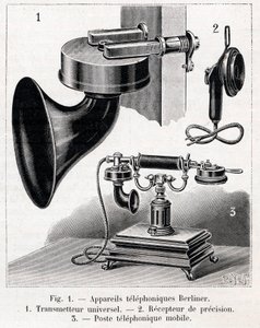 Telefoonapparaat - Berliner Systeem