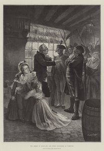De Arrestatie van Lodewijk XVI en Marie Antoinette in Varennes