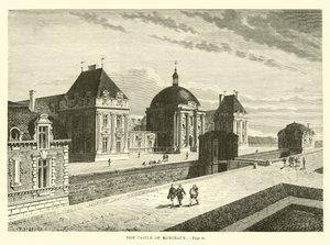 Het kasteel van Monceaux door French School