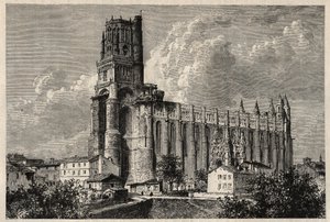 De Kathedraalbasiliek van Sint Cecilia - kathedraal van Albi