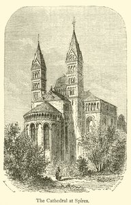 De kathedraal van Spires