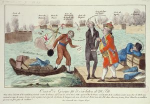De Raad van George III (1738-1820) en de Verwoesting van William Pitt (1759-1806) de Jongere, 1801