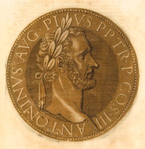 Keizer Antoninus Pius door French School