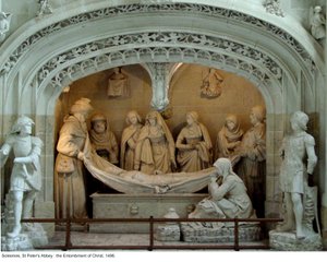De graflegging van Christus in het zuidelijke transept, 1496