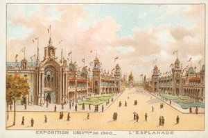 De Esplanade, Wereldtentoonstelling 1900, Parijs